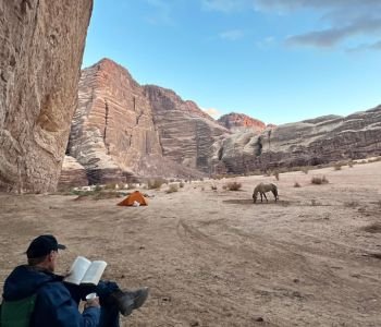 Desert horseback adventure