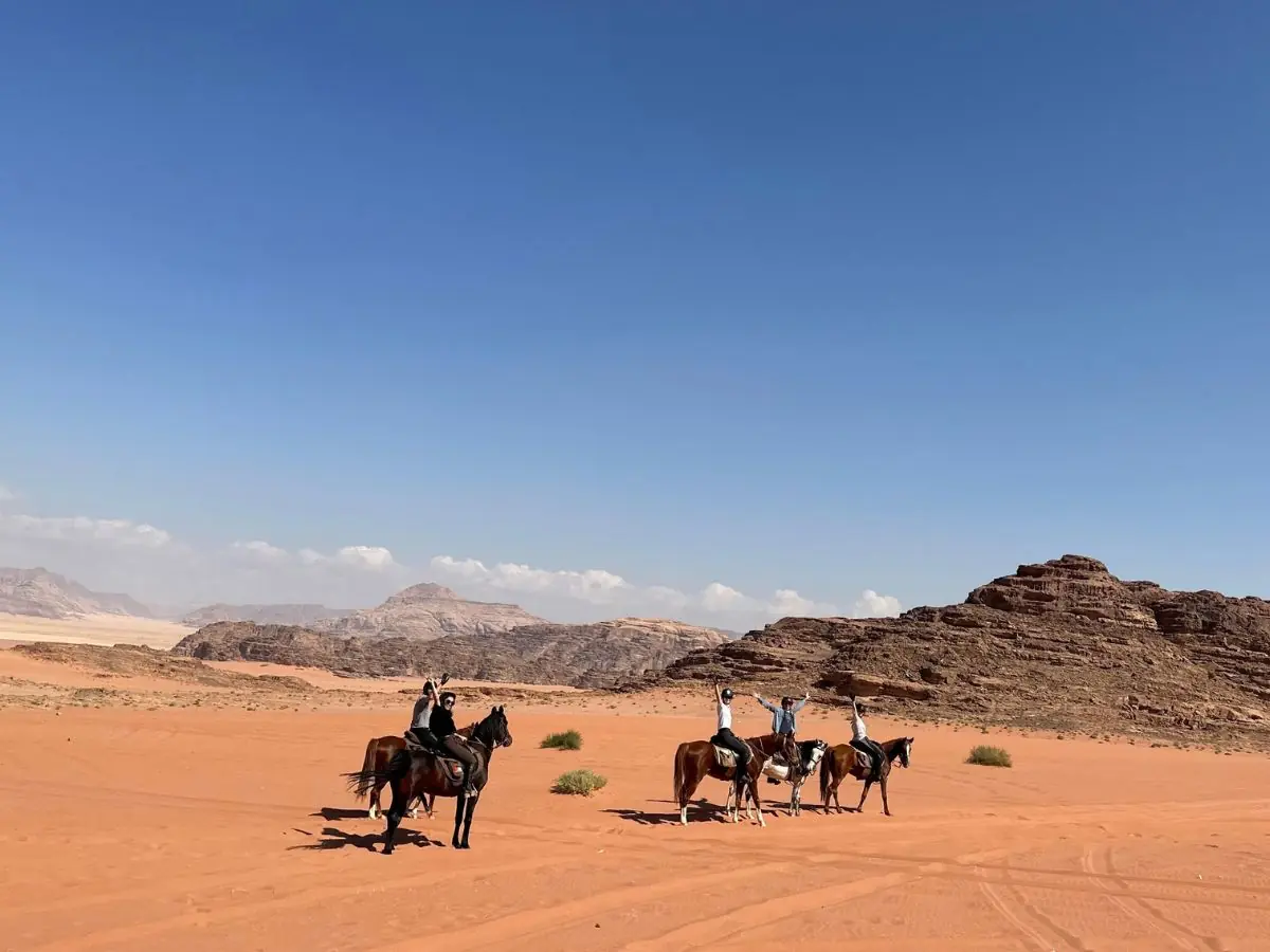 Custom horse riding tour in Wadi Rum