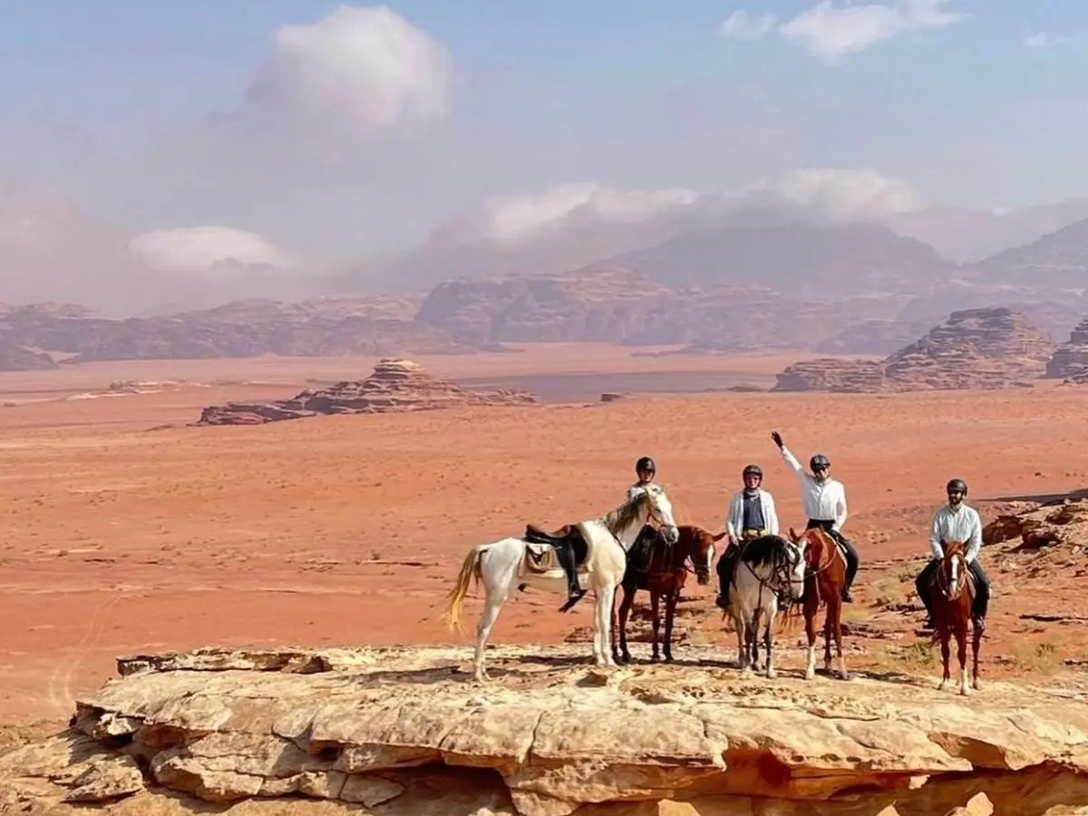 Three day horse tour through Wadi Rum